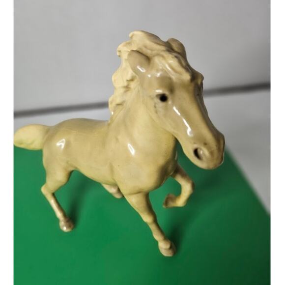 Palomino Mustang Porcelain Sculpture VTG 1950s  by Mortens Studio Running - Picture 3 of 10